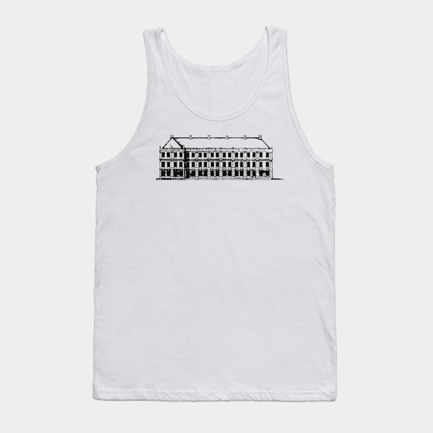 Old big building Tank Top by Creative Art Store